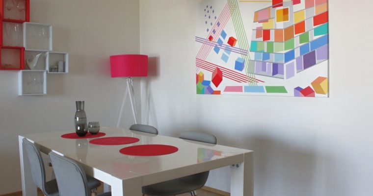 Private Installation – Dining room, Apartment Kunratice, Prague