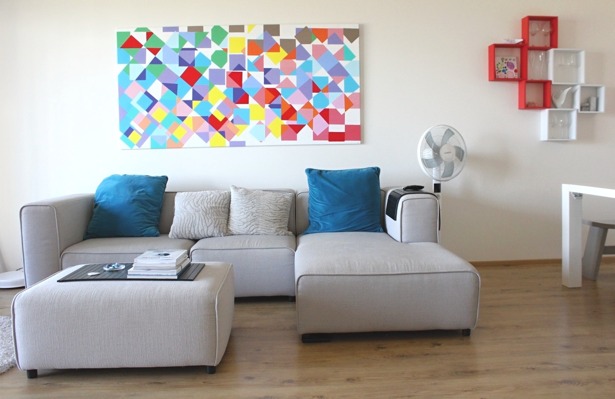 Private Installation – Living Room, Appartment Modrany, Prague