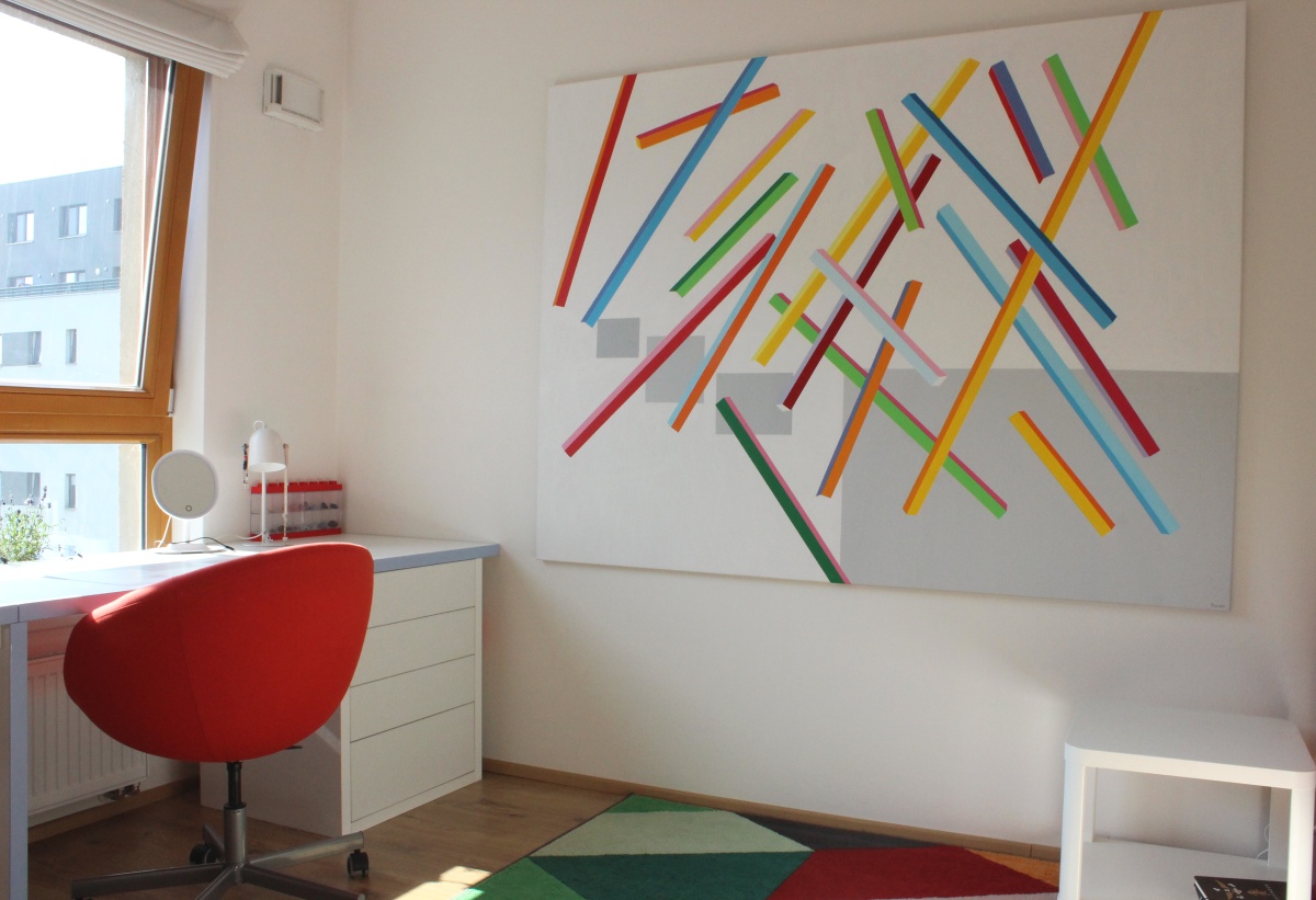 Private Installation – Children’s Room, Apartment Modrany, Prague